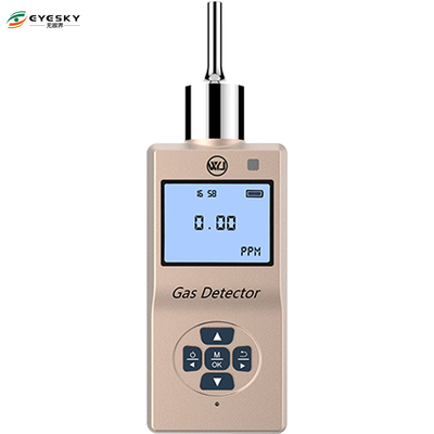 पीआईडी ​​सेंसर पंप सक्शन के साथ हैंडहेल्ड वोक टेस्ट विषाक्त गैस मीटर Gas