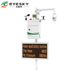 ES80A-Y8 कम कीमत ऑनलाइन हवा की गुणवत्ता TSP pm2.5 pm10 डिटेक्टर धूल शोर हवा की गति की निगरानी प्रणाली